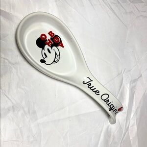 NWOT Disney "Oh Boy" True Original Mickey Mouse spoon rest